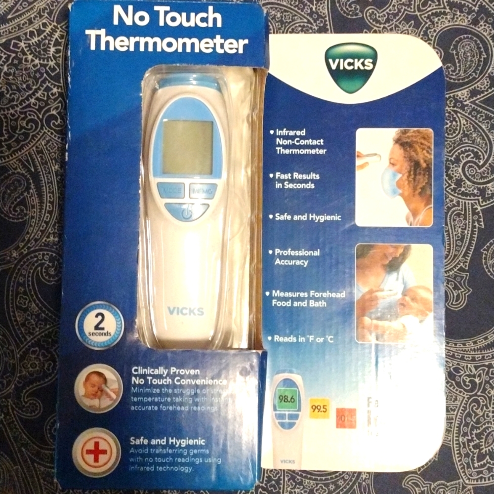No touch thermometer
